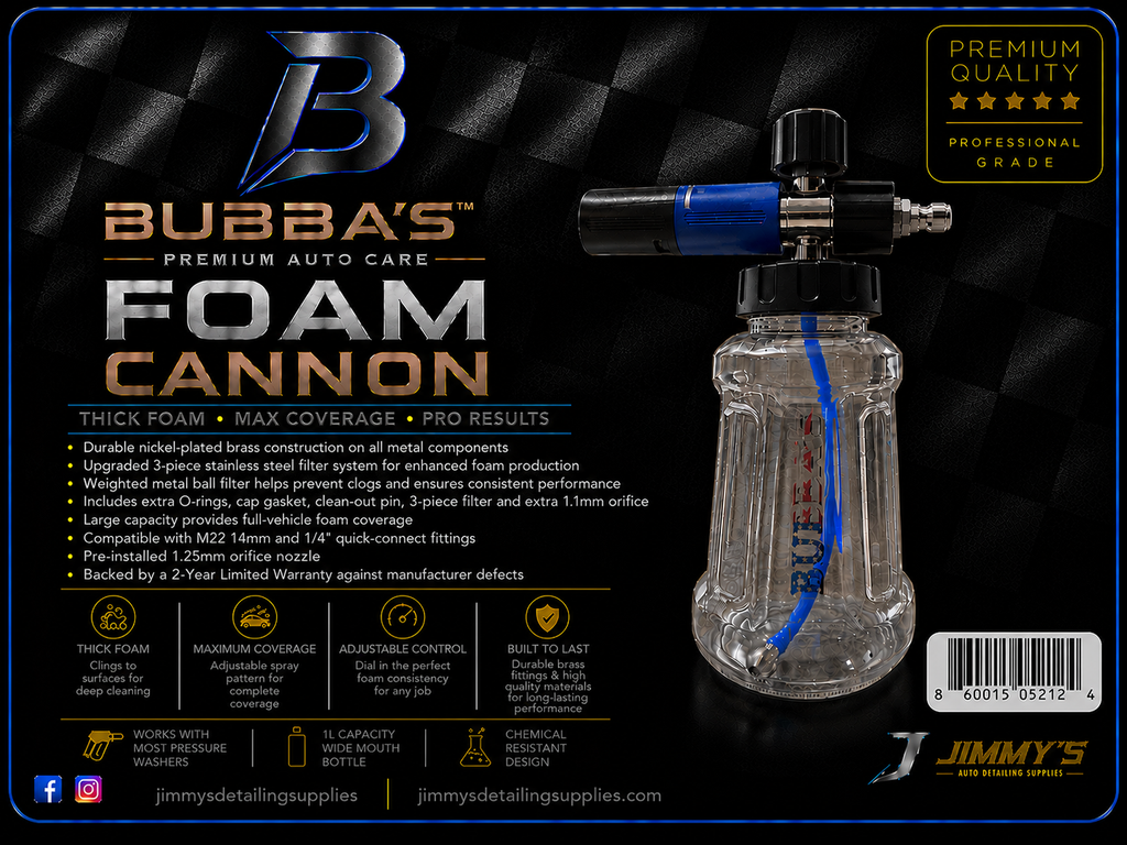 BUBBA’S Foam Cannon