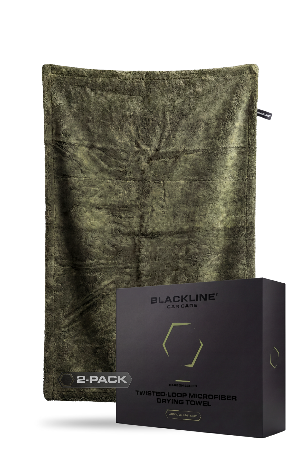 BLACKLINE® Twisted- Loop Microfiber Drying Towel