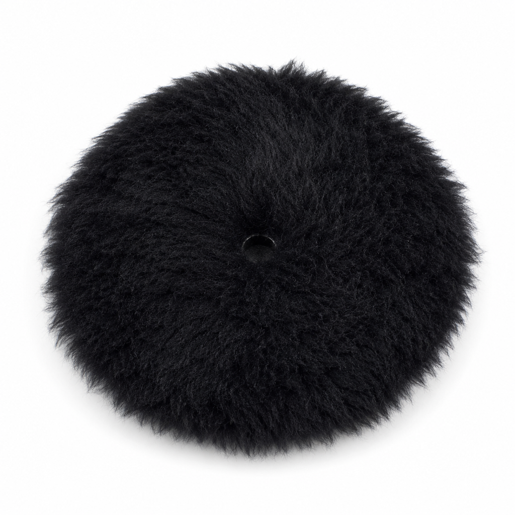 Barjack Black Lambs Wool Cutting Pad