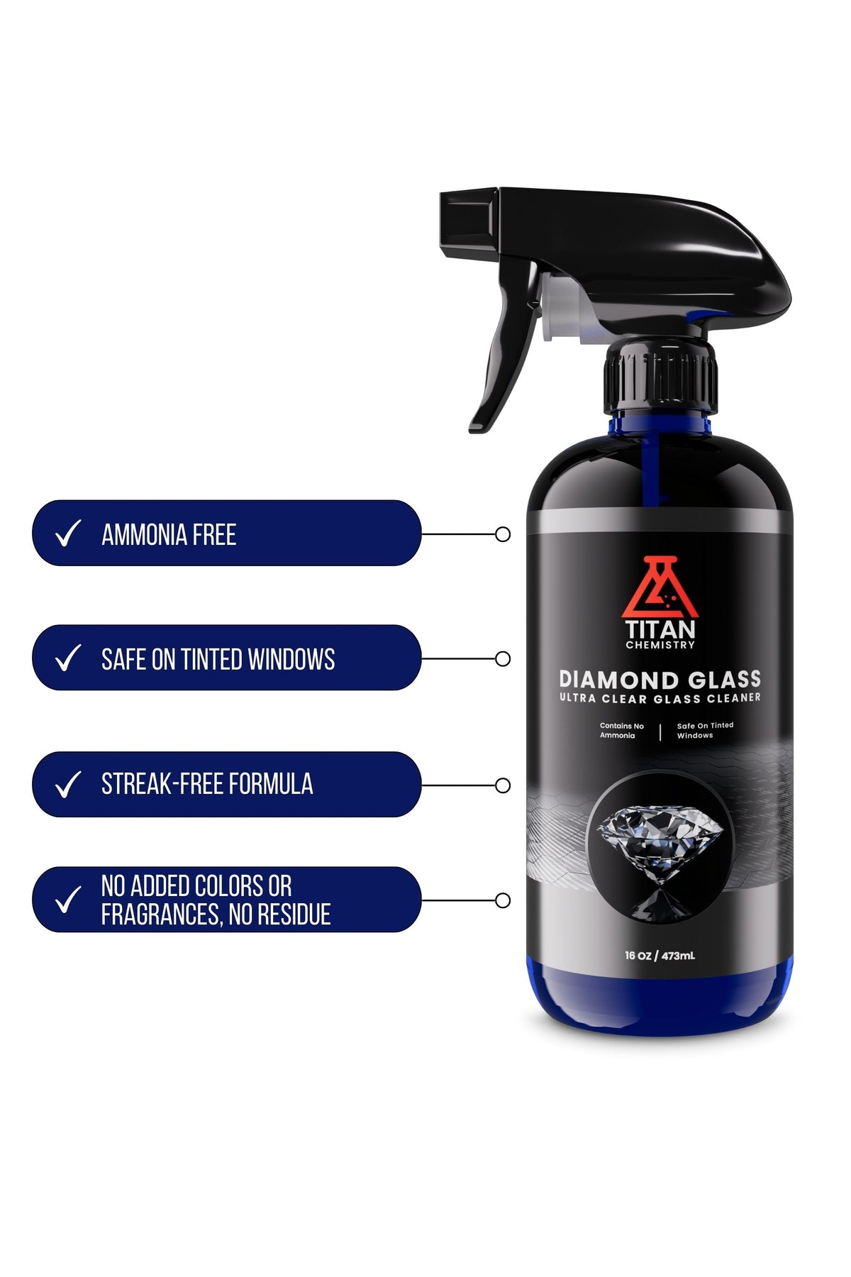 Diamond Glass - Ultra Clear Glass Cleaner