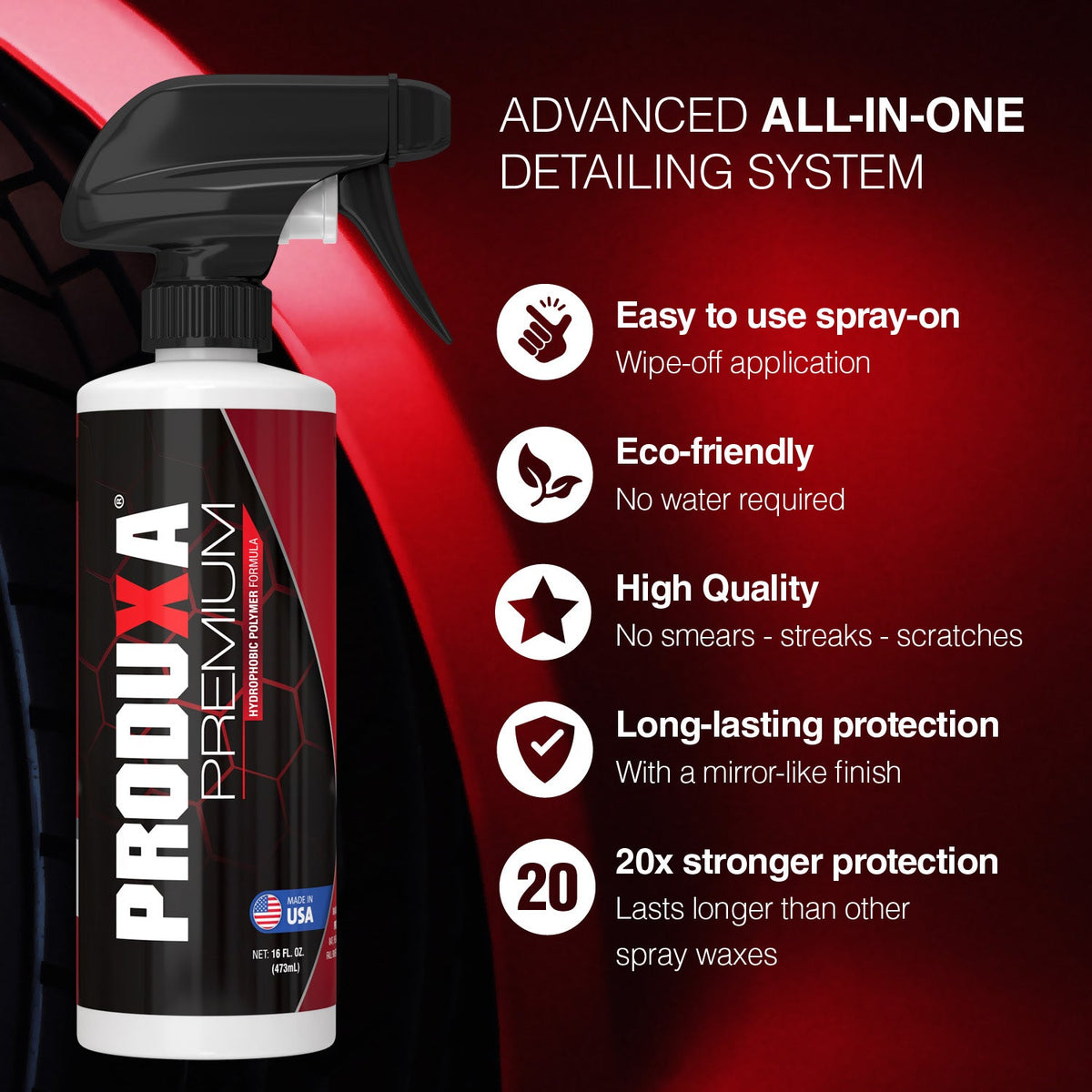 PRODUXA® Premium | Car Polish, Sealant & Protectant