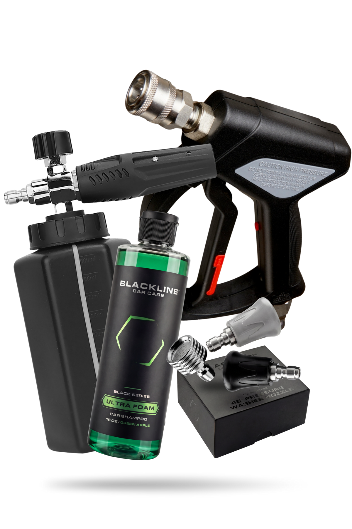 BLACKLINE® Snub-Nose Pressure Washer Gun