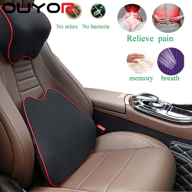 Ouyor Memory Foam Neck & Lumbar Support