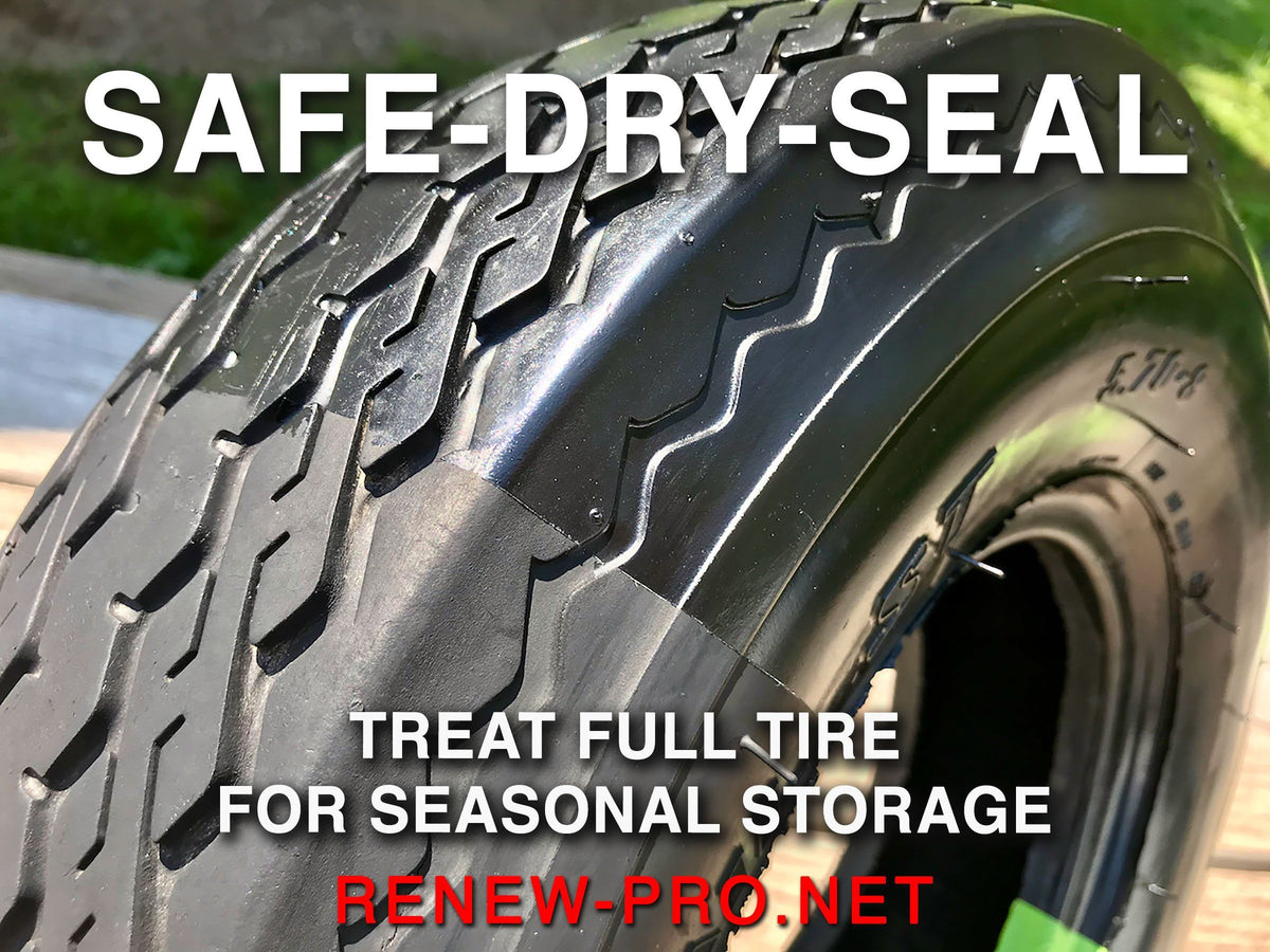 HOME SET or SHOP SET w/ 2 PREP - BLAK + GLOZ + SATN KIT, 100% OEM Color Restoration, Dry Rot Prevention, RV, Boat, Motorcycle & Golf Cart-Safe